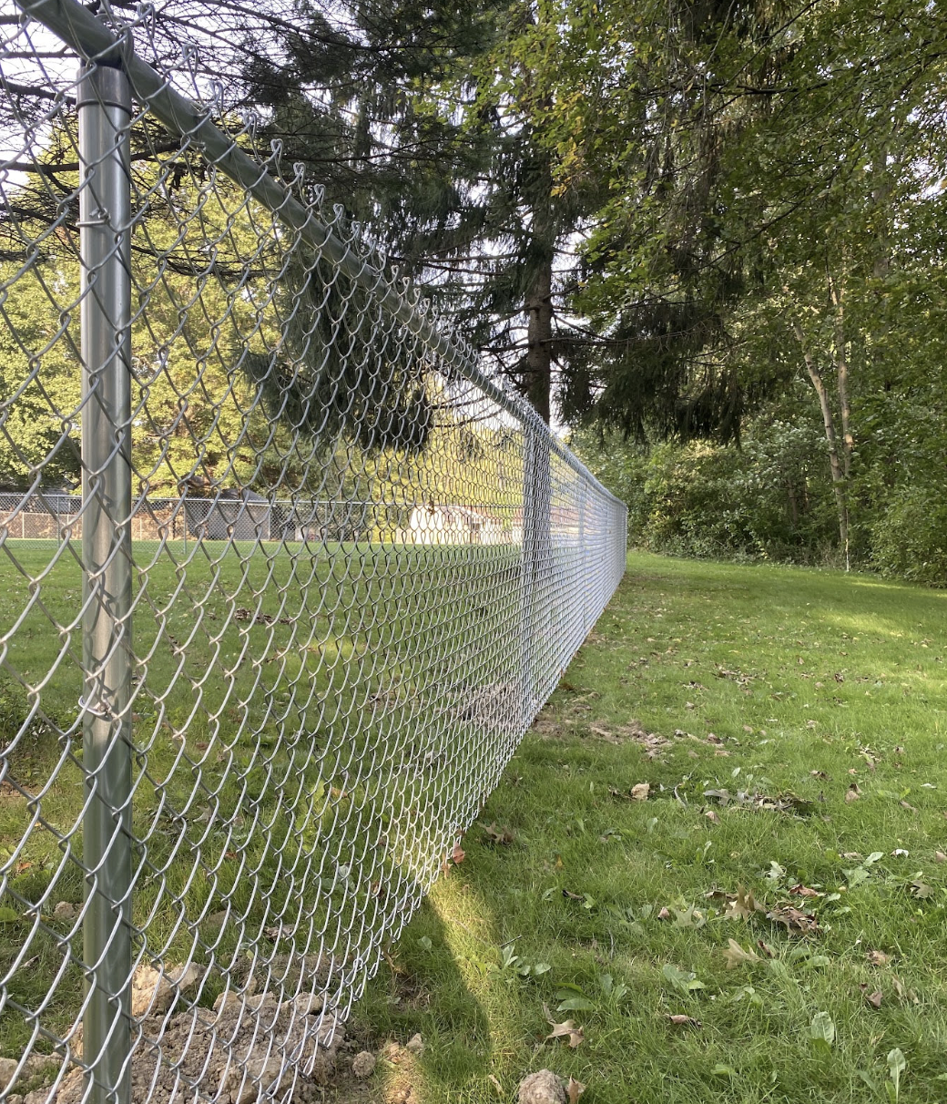 Chain link fence